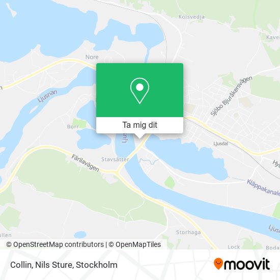 Collin, Nils Sture karta