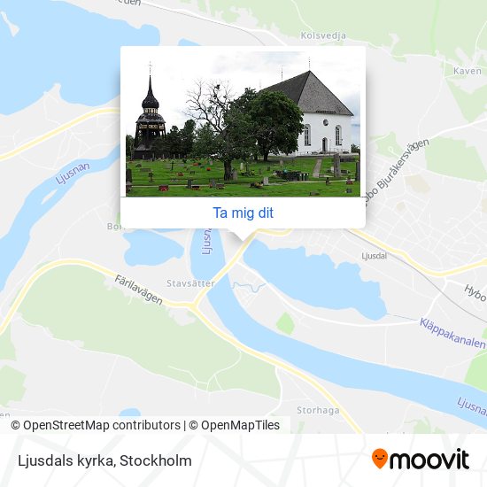 Ljusdals kyrka karta