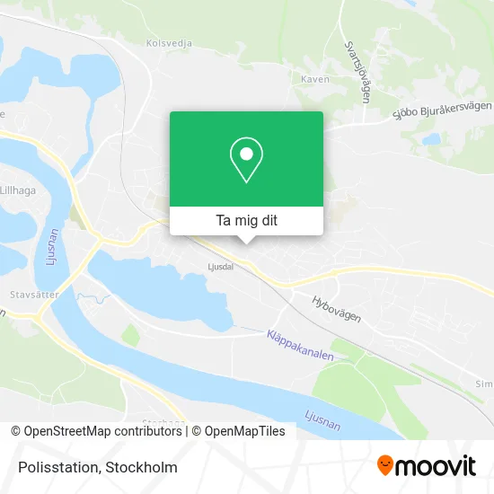 Polisstation karta