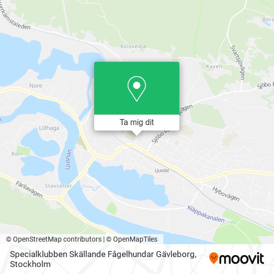 Specialklubben Skällande Fågelhundar Gävleborg karta