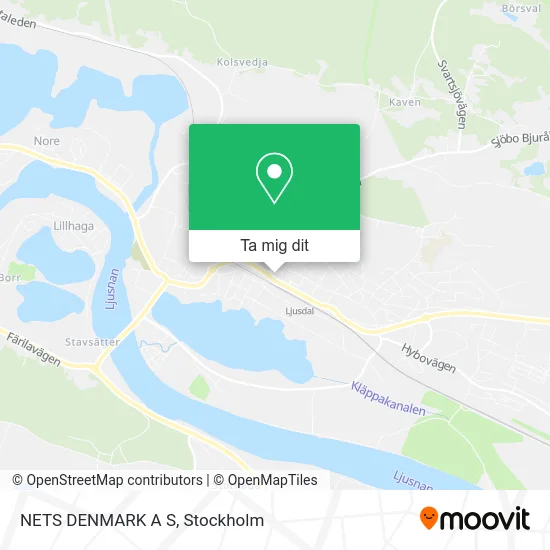 NETS DENMARK A S karta