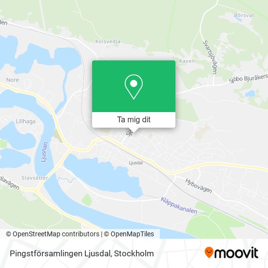 Pingstförsamlingen Ljusdal karta