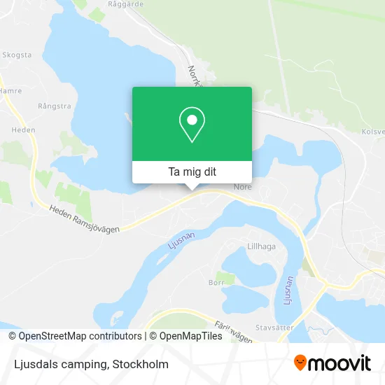 Ljusdals camping karta