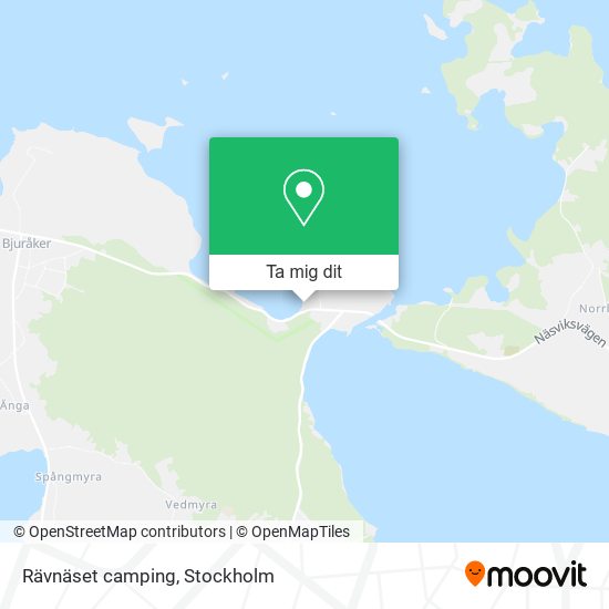 Rävnäset camping karta