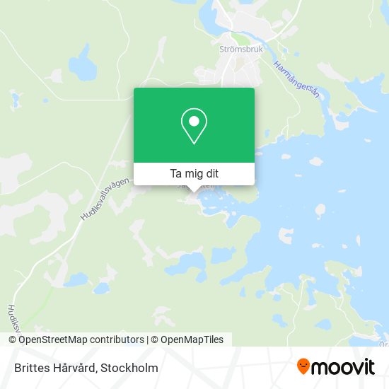 Brittes Hårvård karta
