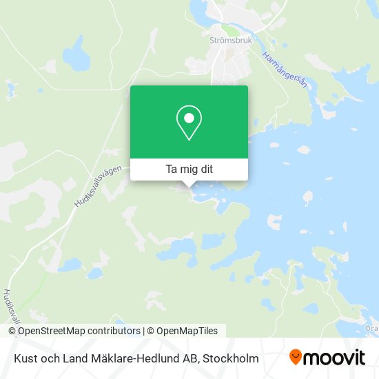 Kust och Land Mäklare-Hedlund AB karta