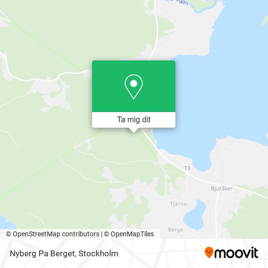 Nyberg Pa Berget karta