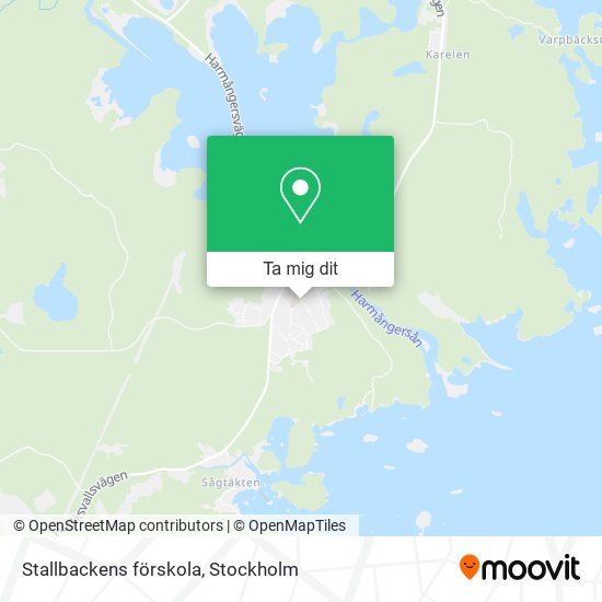 Stallbackens förskola karta