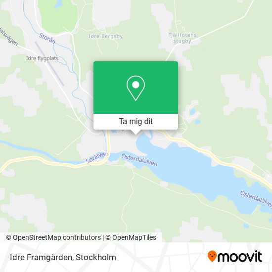 Idre Framgården karta