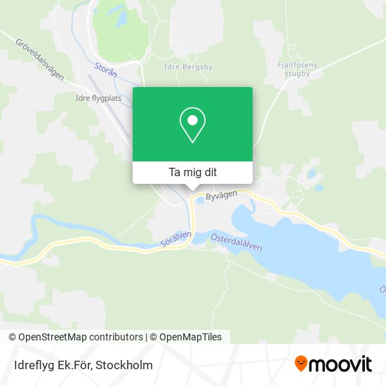 Idreflyg Ek.För karta