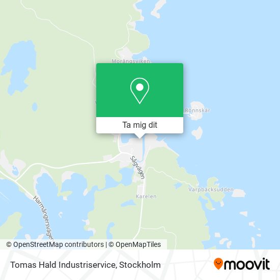 Tomas Hald Industriservice karta