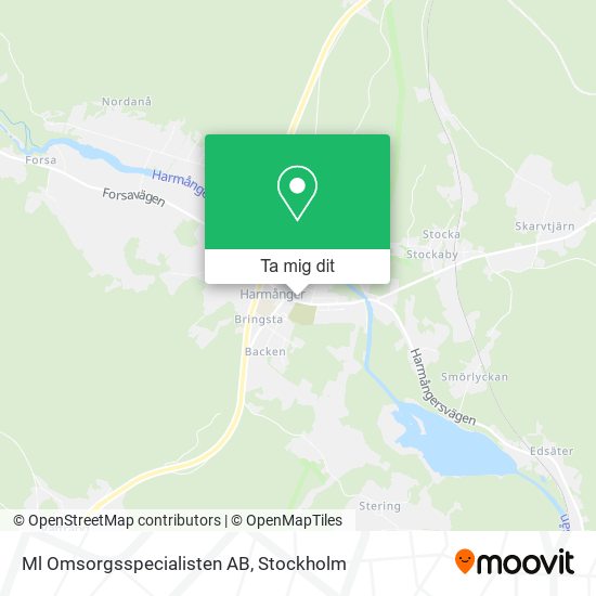 Ml Omsorgsspecialisten AB karta
