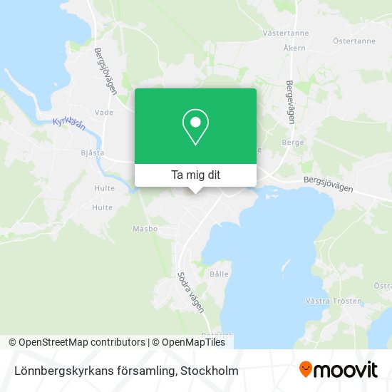 Lönnbergskyrkans församling karta