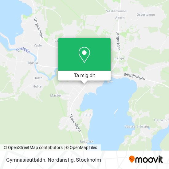Gymnasieutbildn. Nordanstig karta