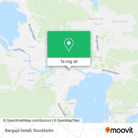 Bergsjö hotell karta
