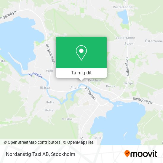 Nordanstig Taxi AB karta