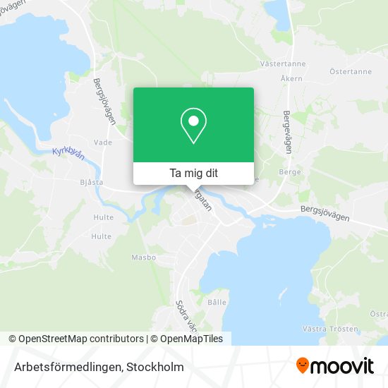 Arbetsförmedlingen karta