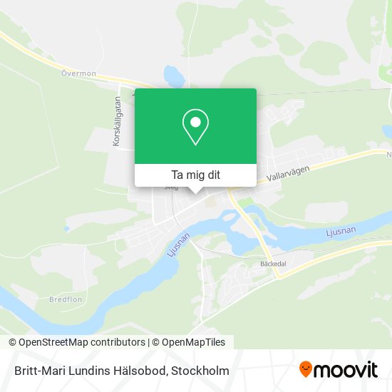 Britt-Mari Lundins Hälsobod karta