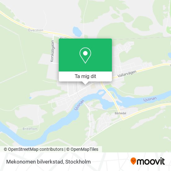 Mekonomen bilverkstad karta