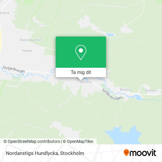 Nordanstigs Hundlycka karta