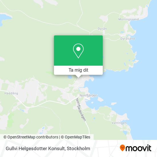 Gullvi Helgesdotter Konsult karta