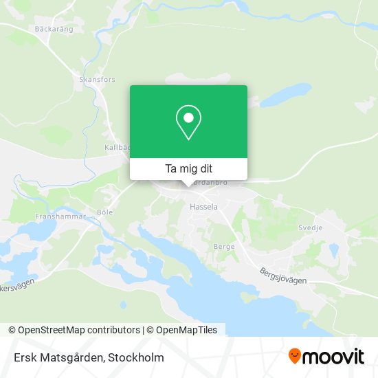 Ersk Matsgården karta