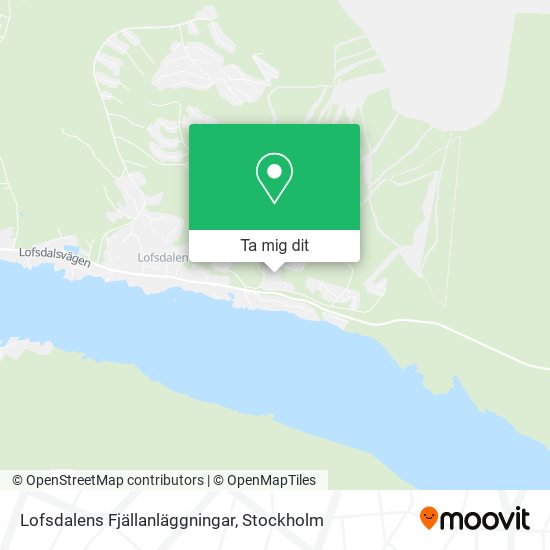 Lofsdalens Fjällanläggningar karta