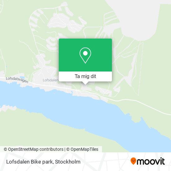 Lofsdalen Bike park karta
