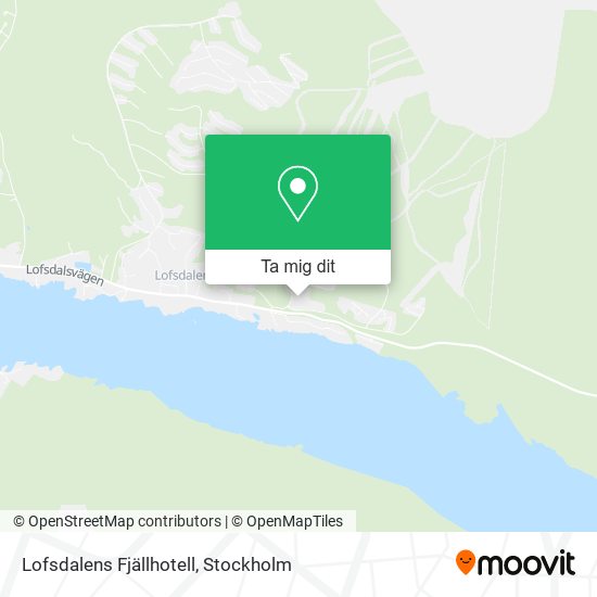 Lofsdalens Fjällhotell karta