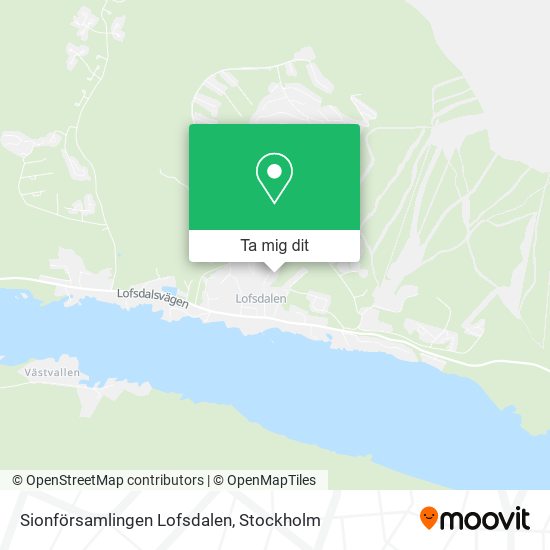 Sionförsamlingen Lofsdalen karta
