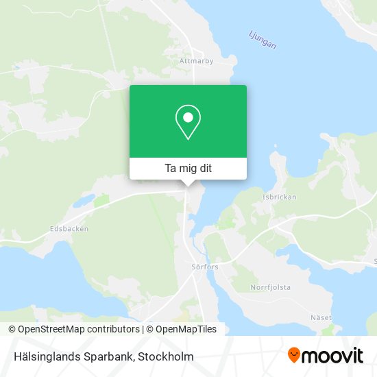 Hälsinglands Sparbank karta