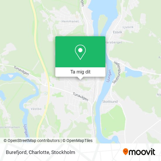 Burefjord, Charlotte karta