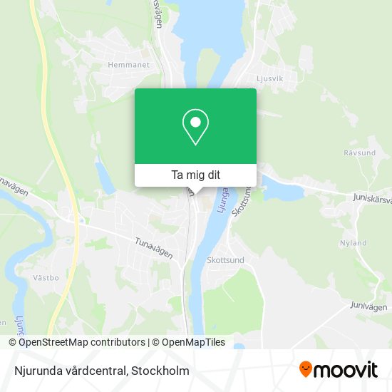 Njurunda vårdcentral karta