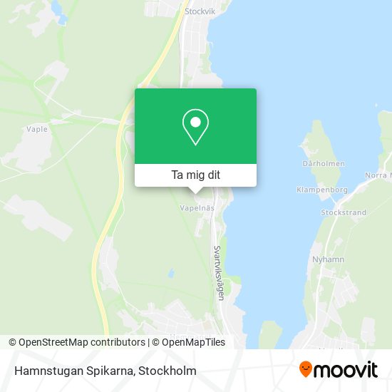 Hamnstugan Spikarna karta