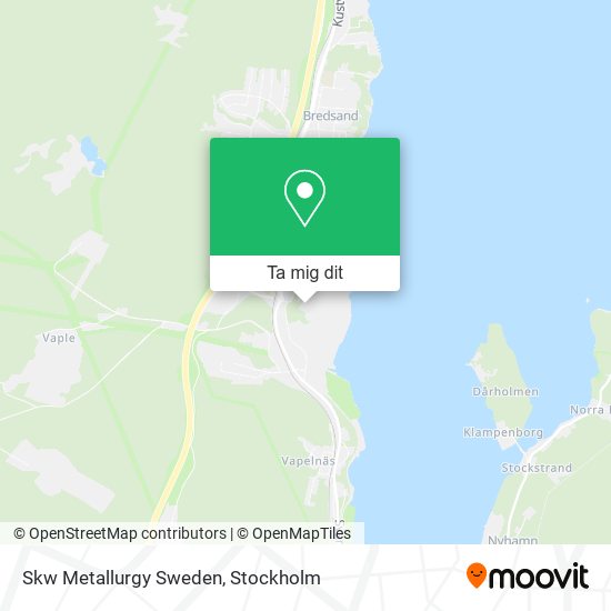 Skw Metallurgy Sweden karta