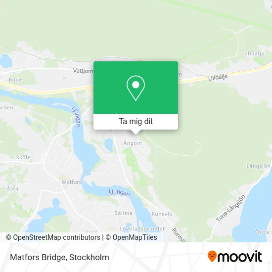 Matfors Bridge karta