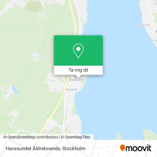 Havssundet Äldreboende karta
