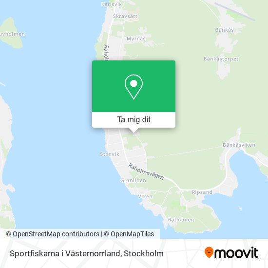 Sportfiskarna i Västernorrland karta