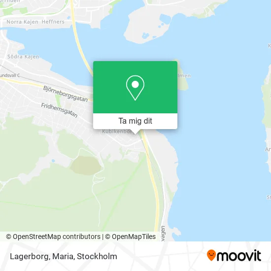 Lagerborg, Maria karta