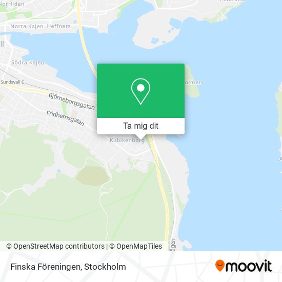 Finska Föreningen karta