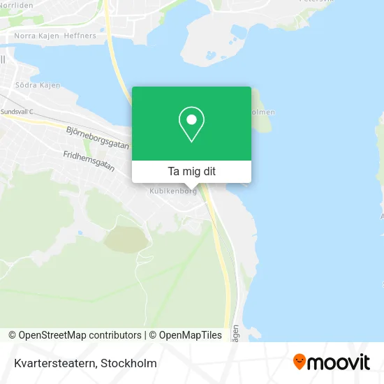 Kvartersteatern karta