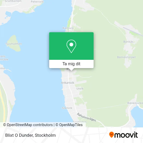 Blixt O Dunder karta