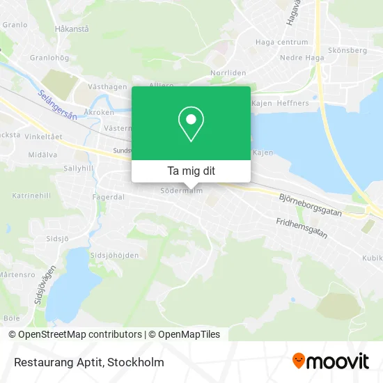 Restaurang Aptit karta