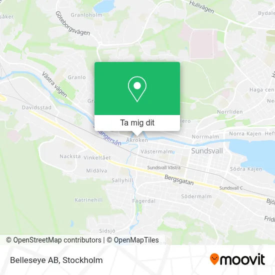 Belleseye AB karta