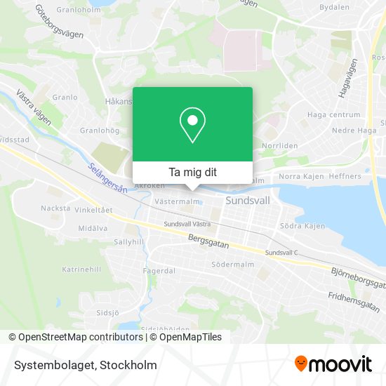 Systembolaget karta