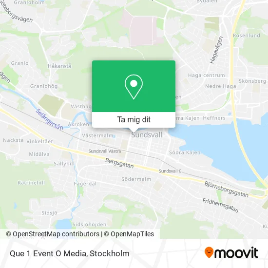 Que 1 Event O Media karta