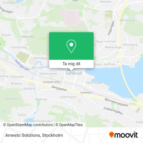 Amesto Solutions karta