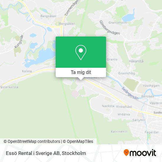 Essö Rental i Sverige AB karta