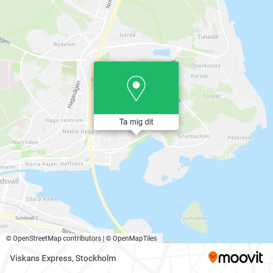 Viskans Express karta