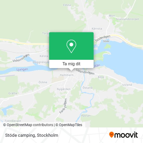 Stöde camping karta
